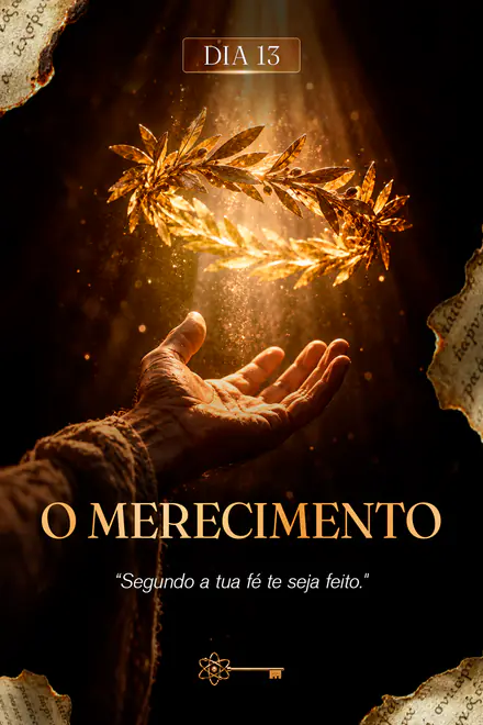 Dia 13: O merecimento