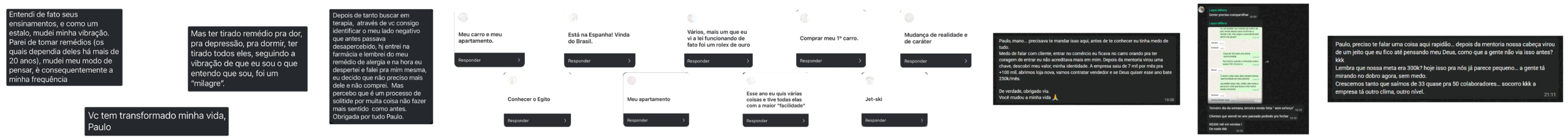 Depoimentos